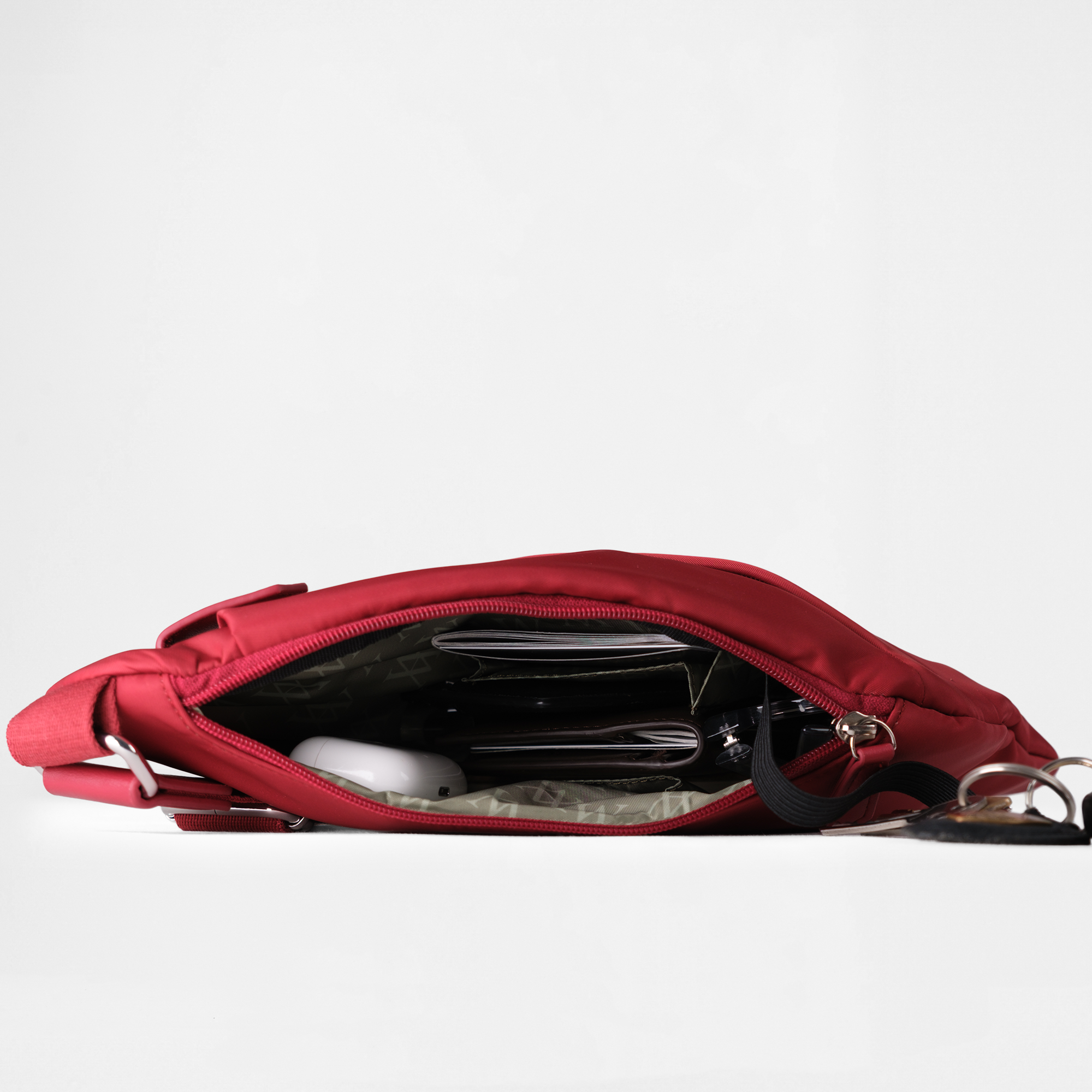 London Sling Bag - Berry