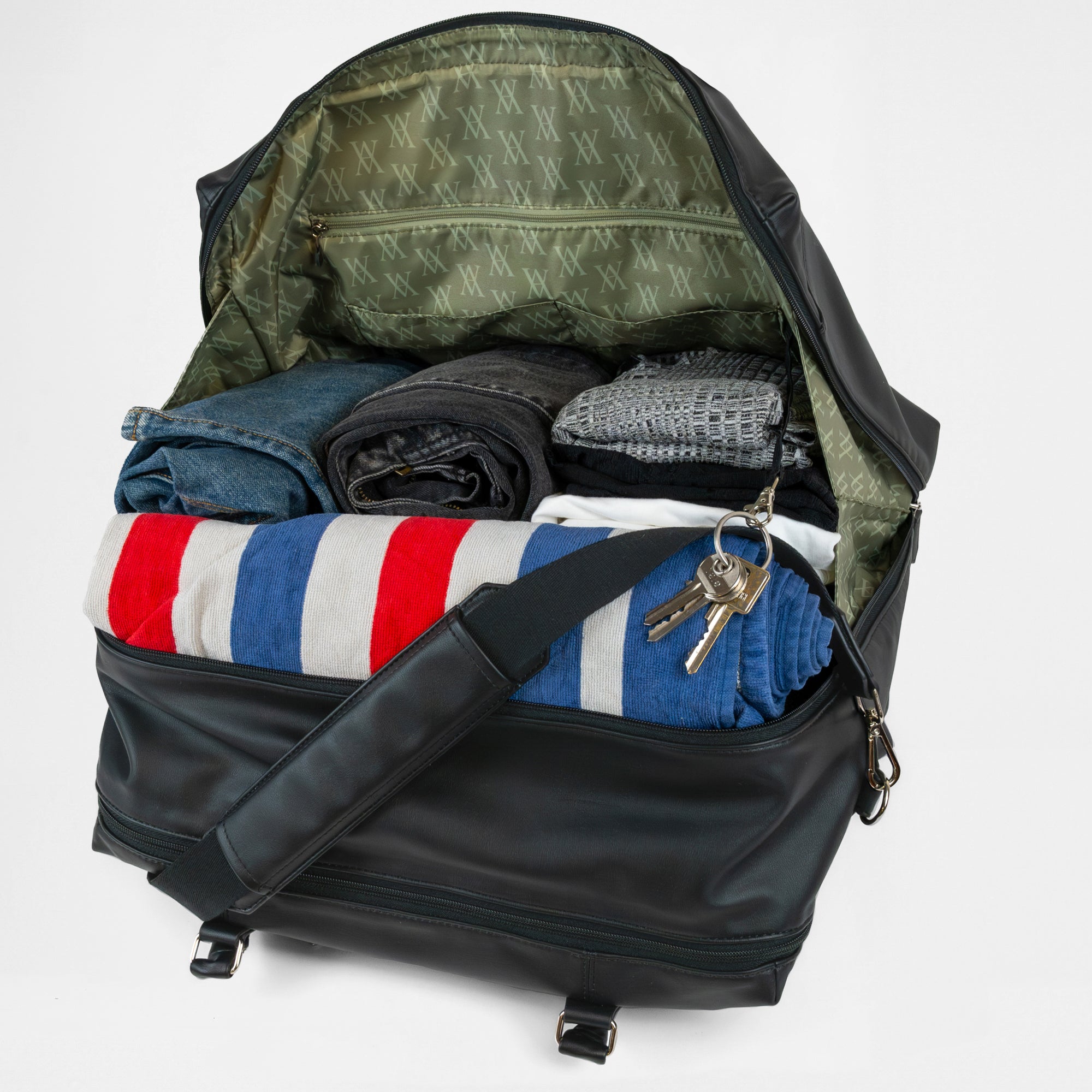 Vienna Travel Laptop Bag - Black