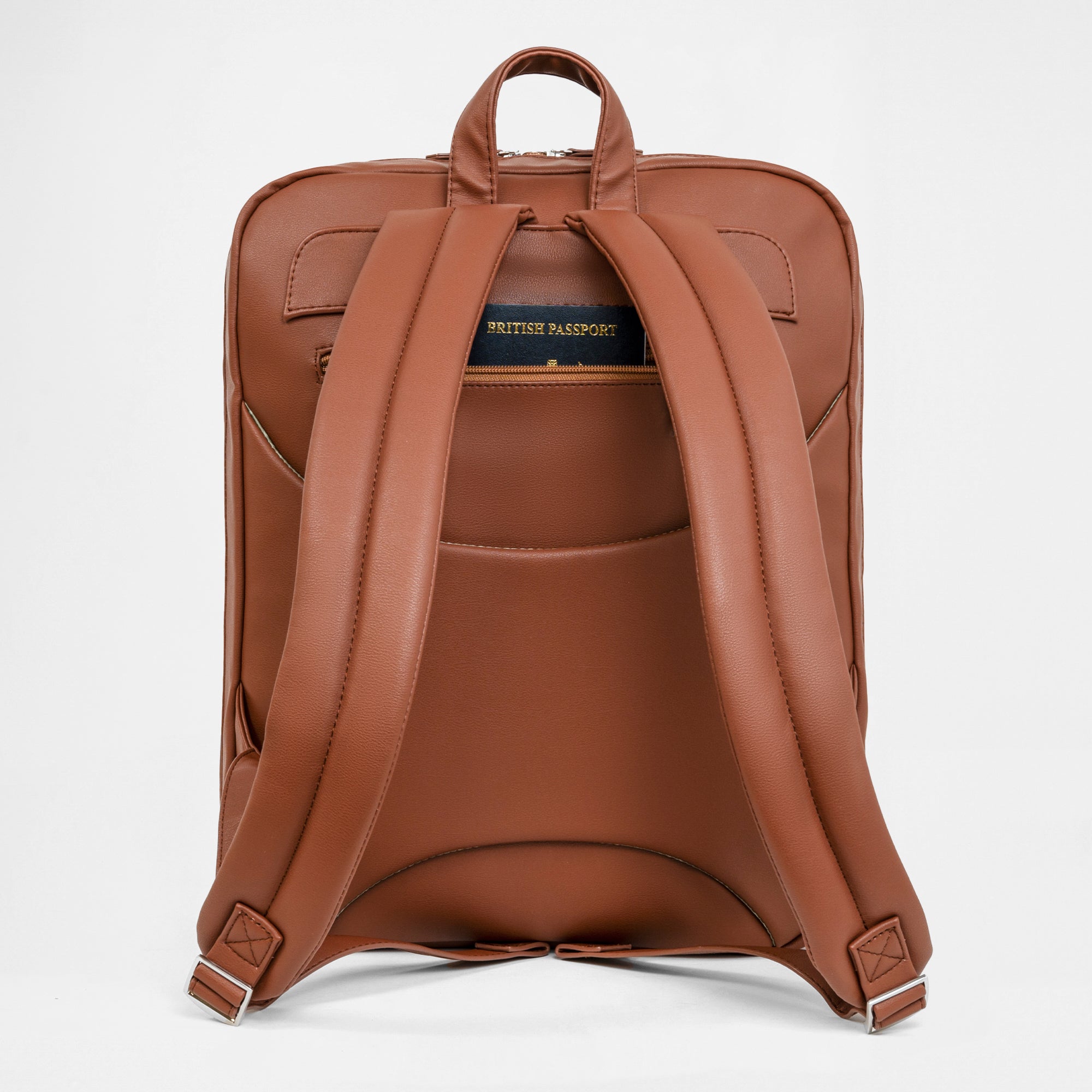 Cali Laptop Backpack - Tan