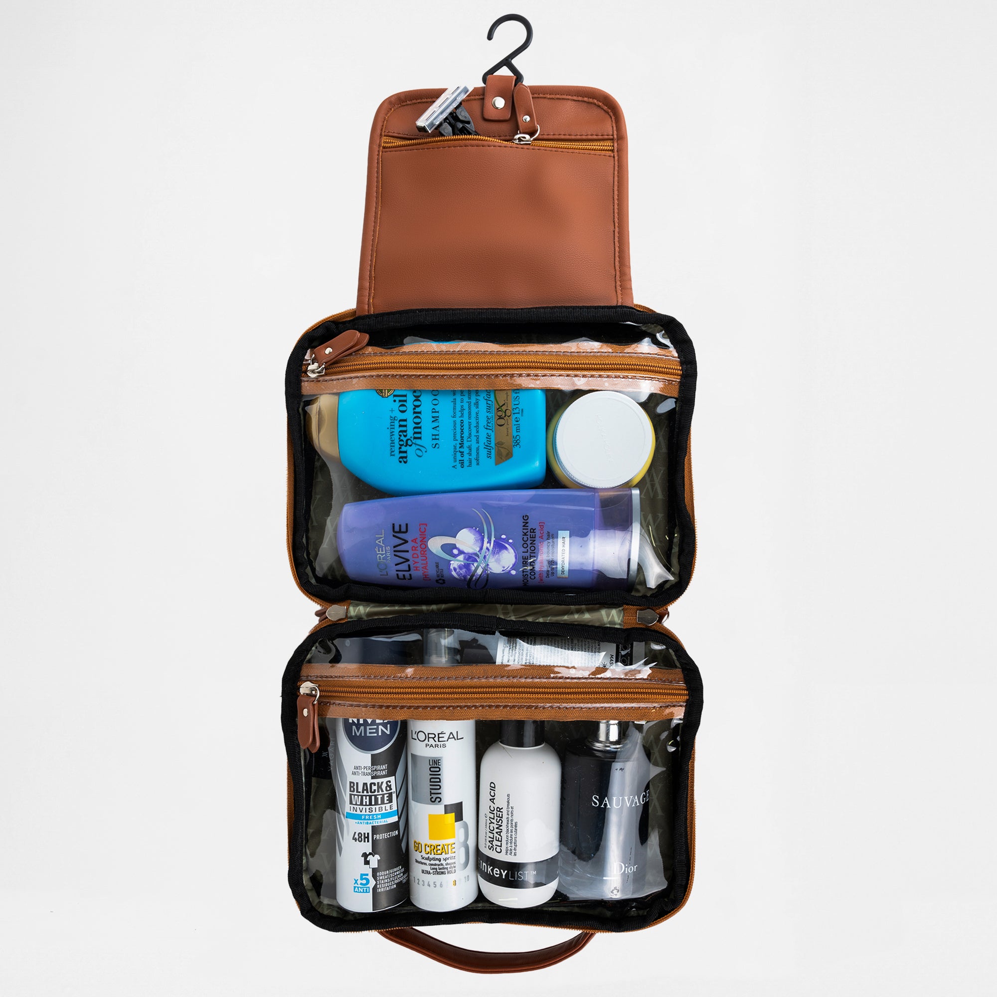 Copenhagen Toiletry Bag - Tan