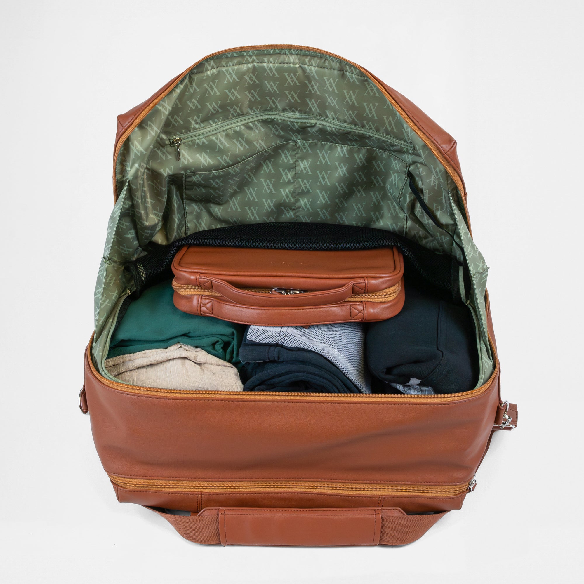 Vienna Travel Laptop Bag - Tan