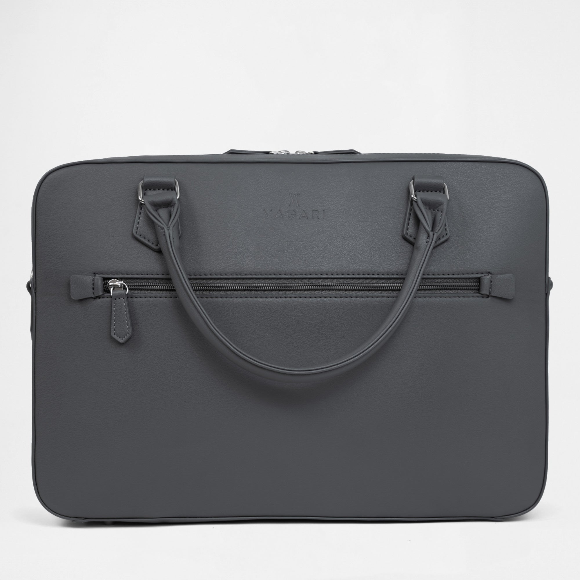 Berlin Double Laptop Bag - Graphite