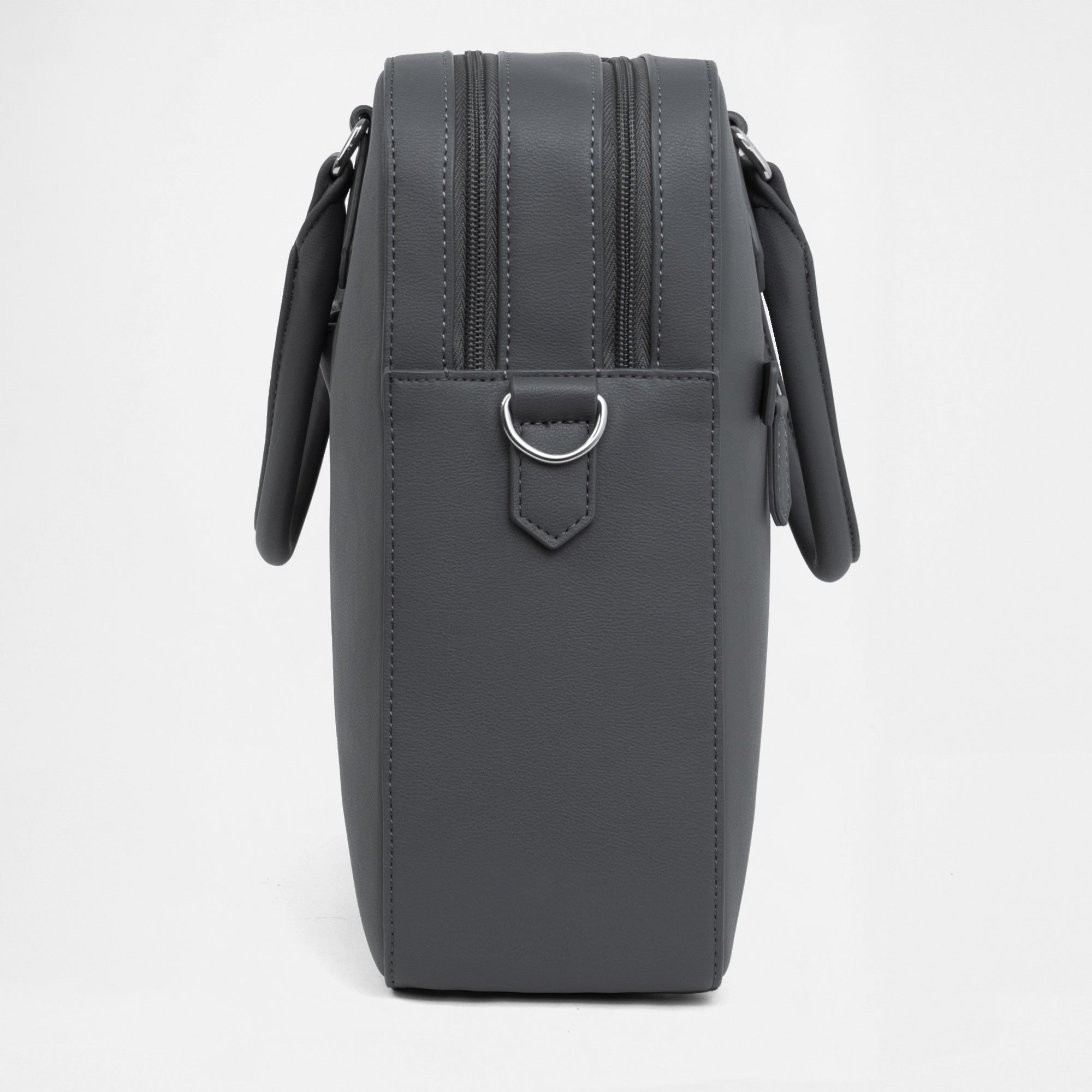 Berlin Double Laptop Bag - Graphite