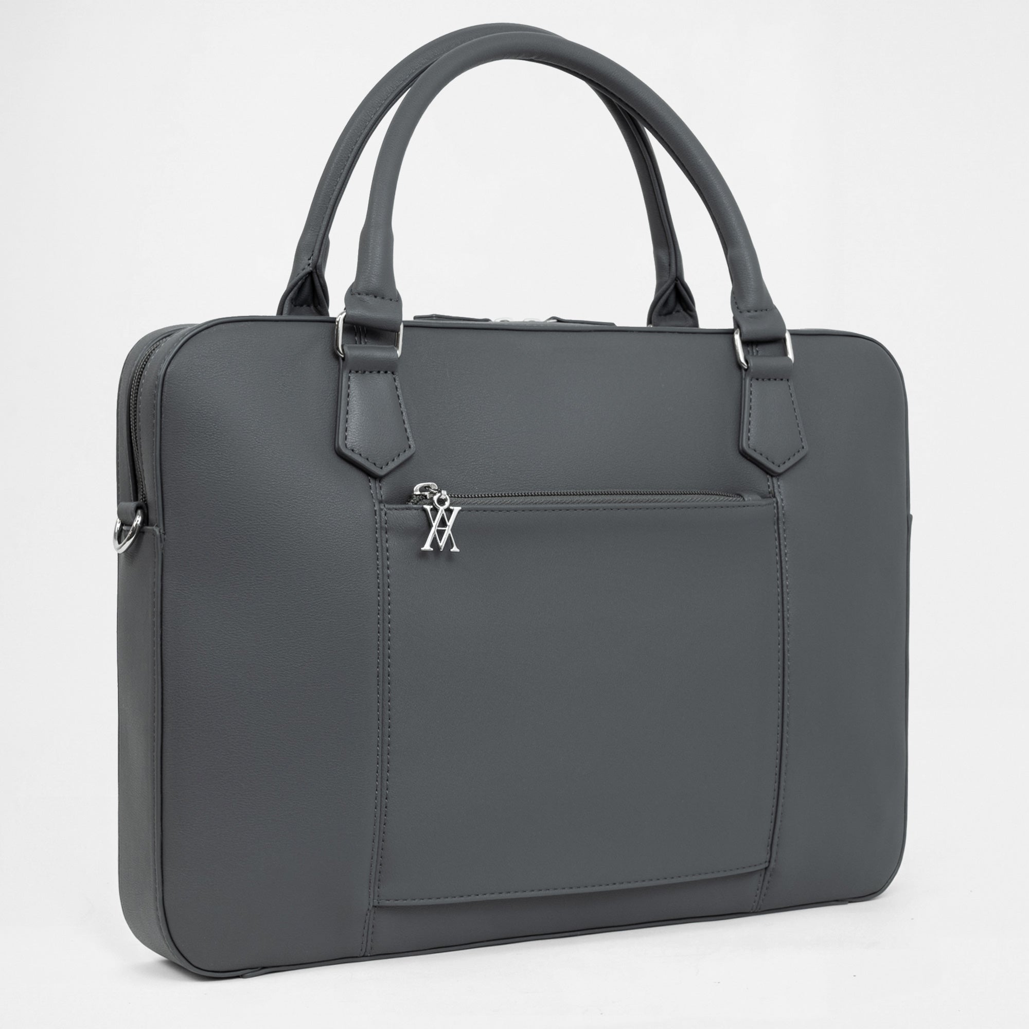 Berlin Compact Laptop Bag - Graphite