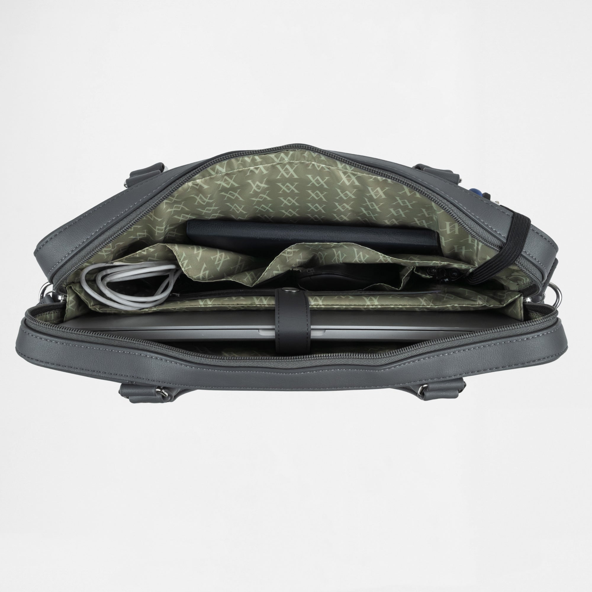 Berlin Compact Laptop Bag - Graphite