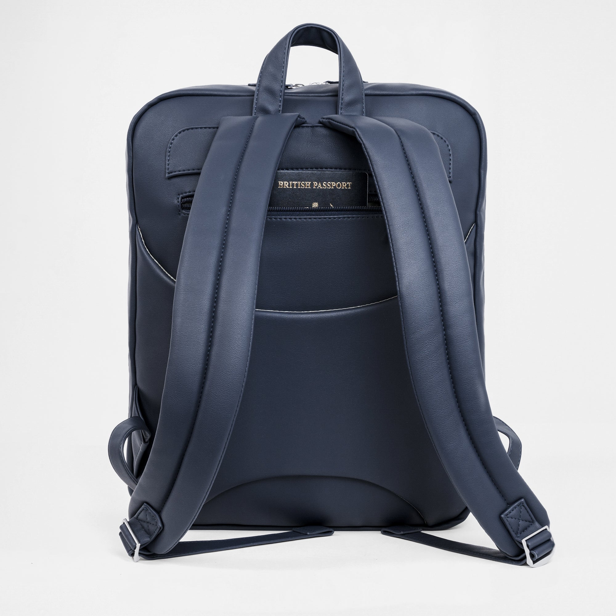 Cali Laptop Backpack - Navy