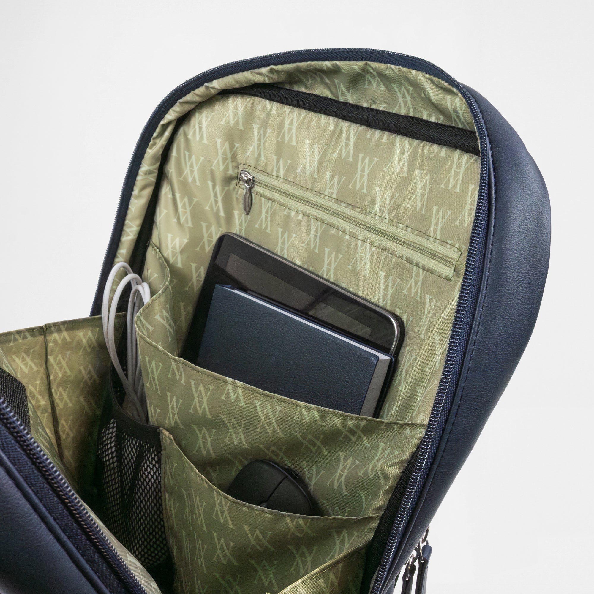 Cali Laptop Backpack - Navy