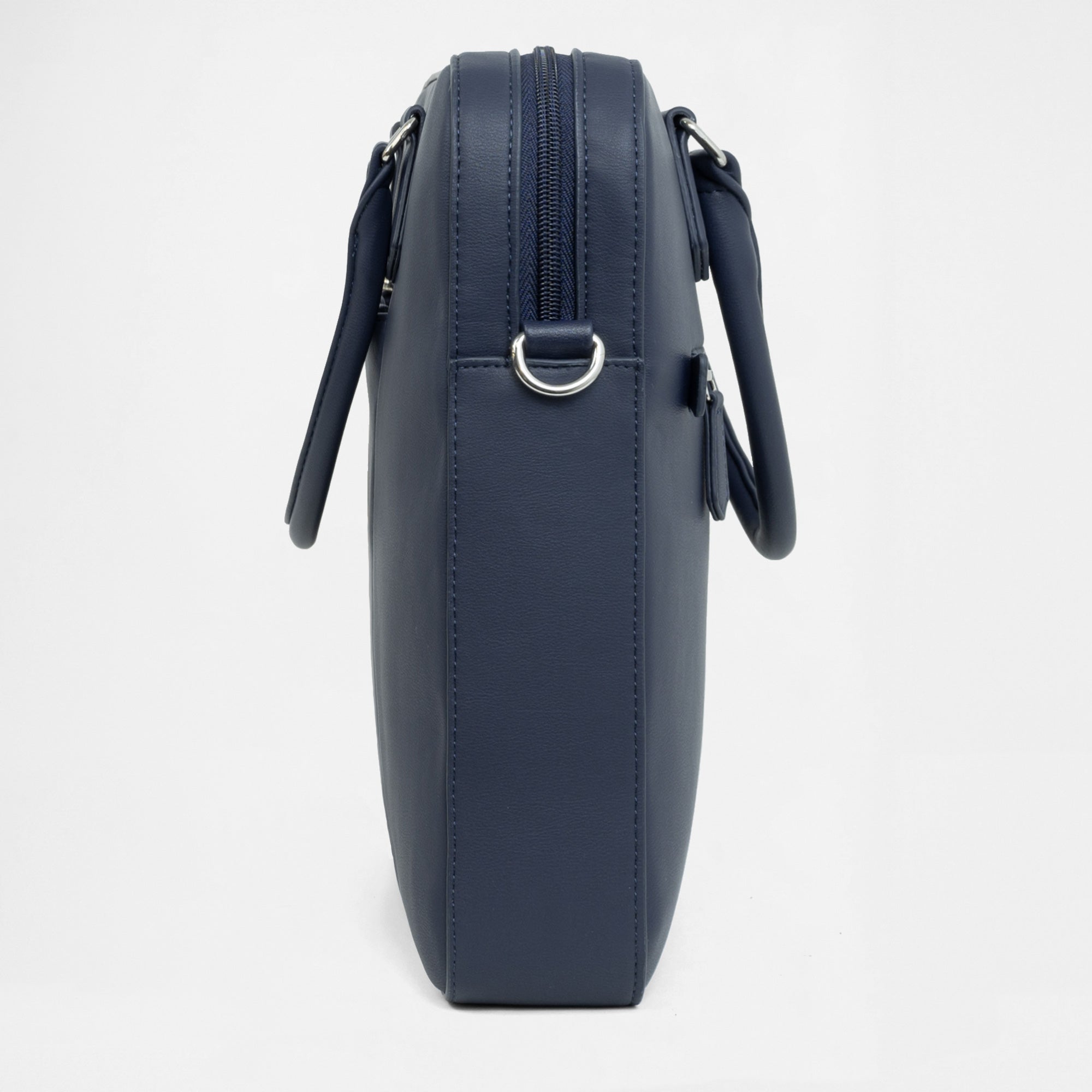 Berlin Compact Laptop Bag - Navy