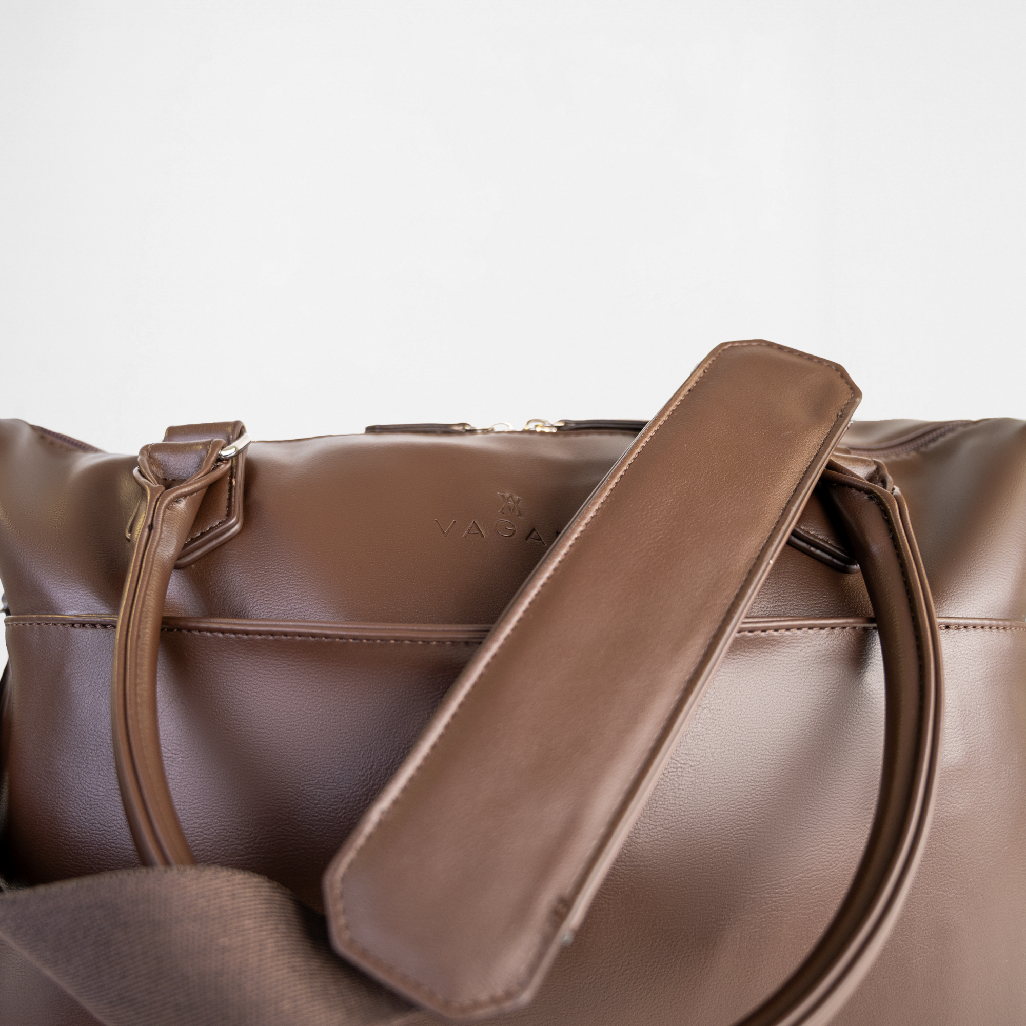 Vienna Travel Laptop Bag - Chocolate