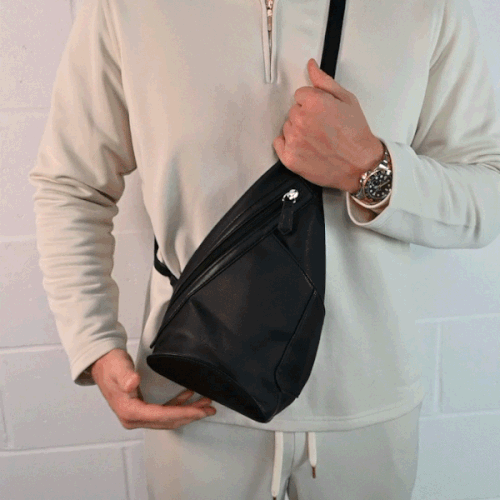 Amsterdam Sling Bag - Black