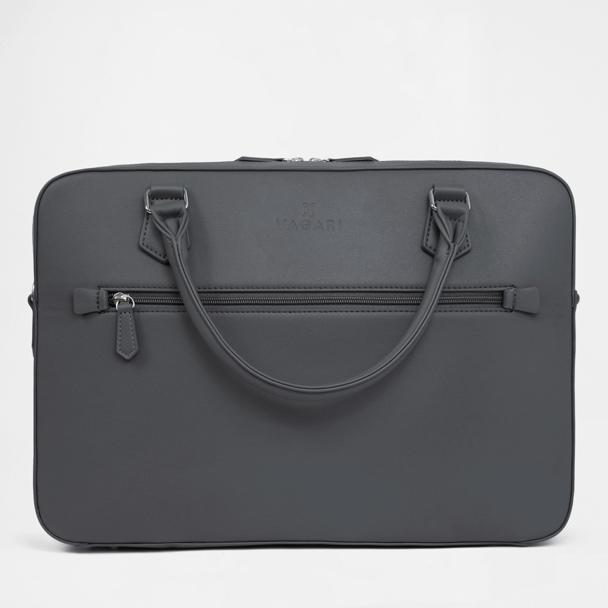 Berlin Double Laptop Bag - Graphite