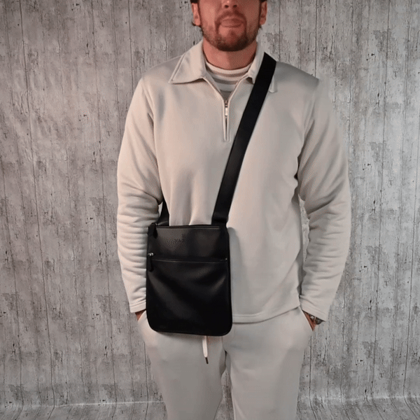 Prague Crossbody Bag - Black