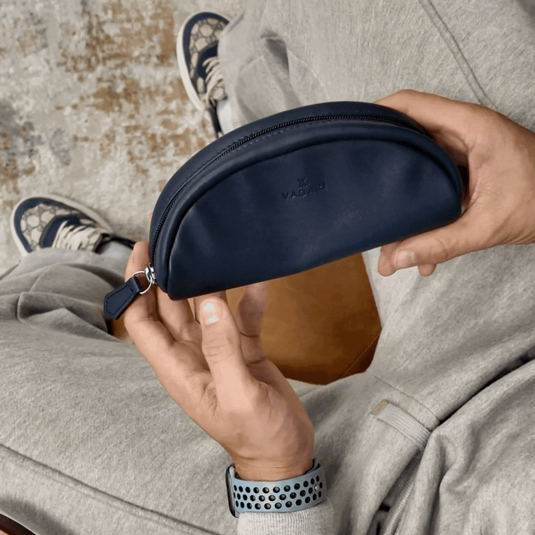 Oslo Glasses Case - Navy