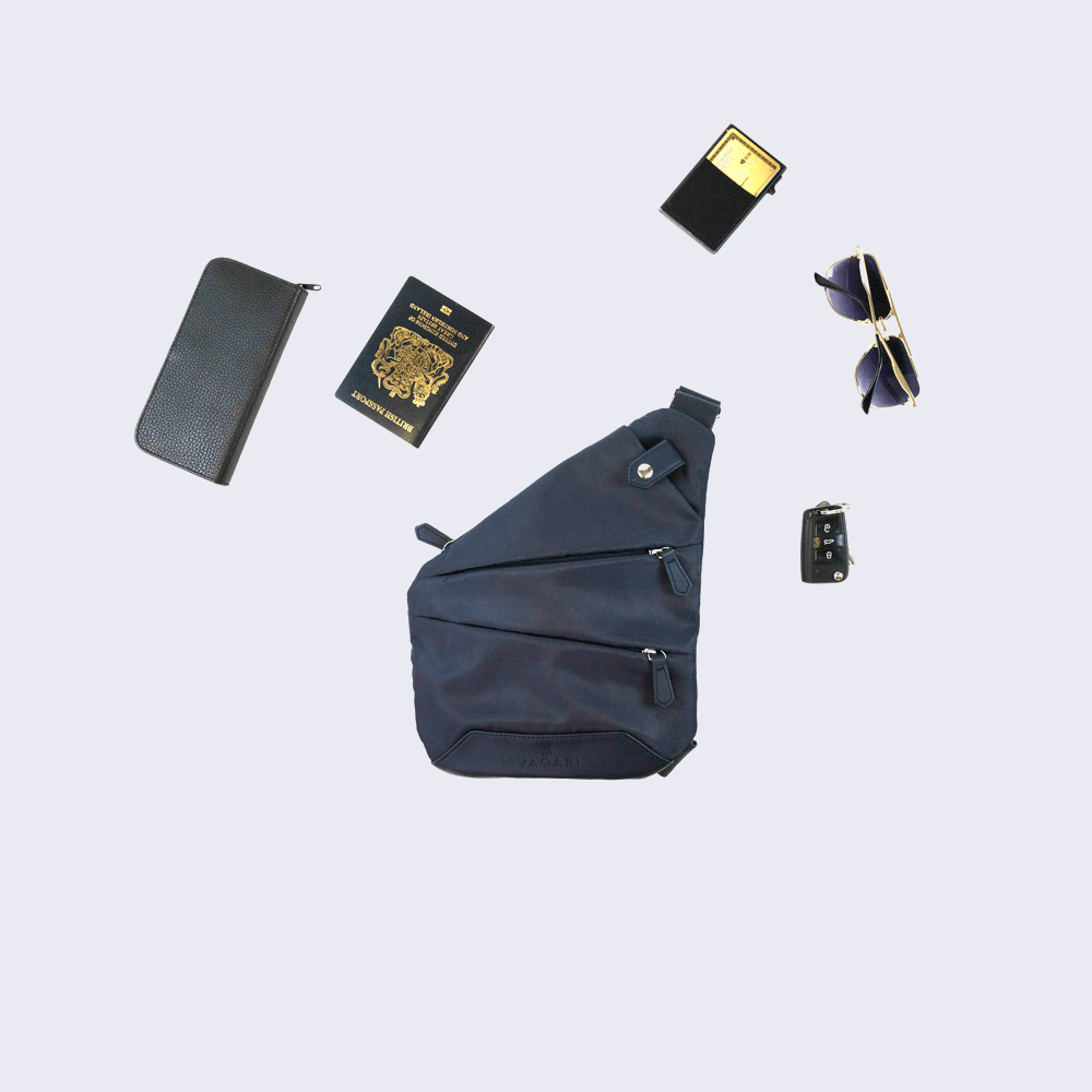 London Sling Bag - Navy