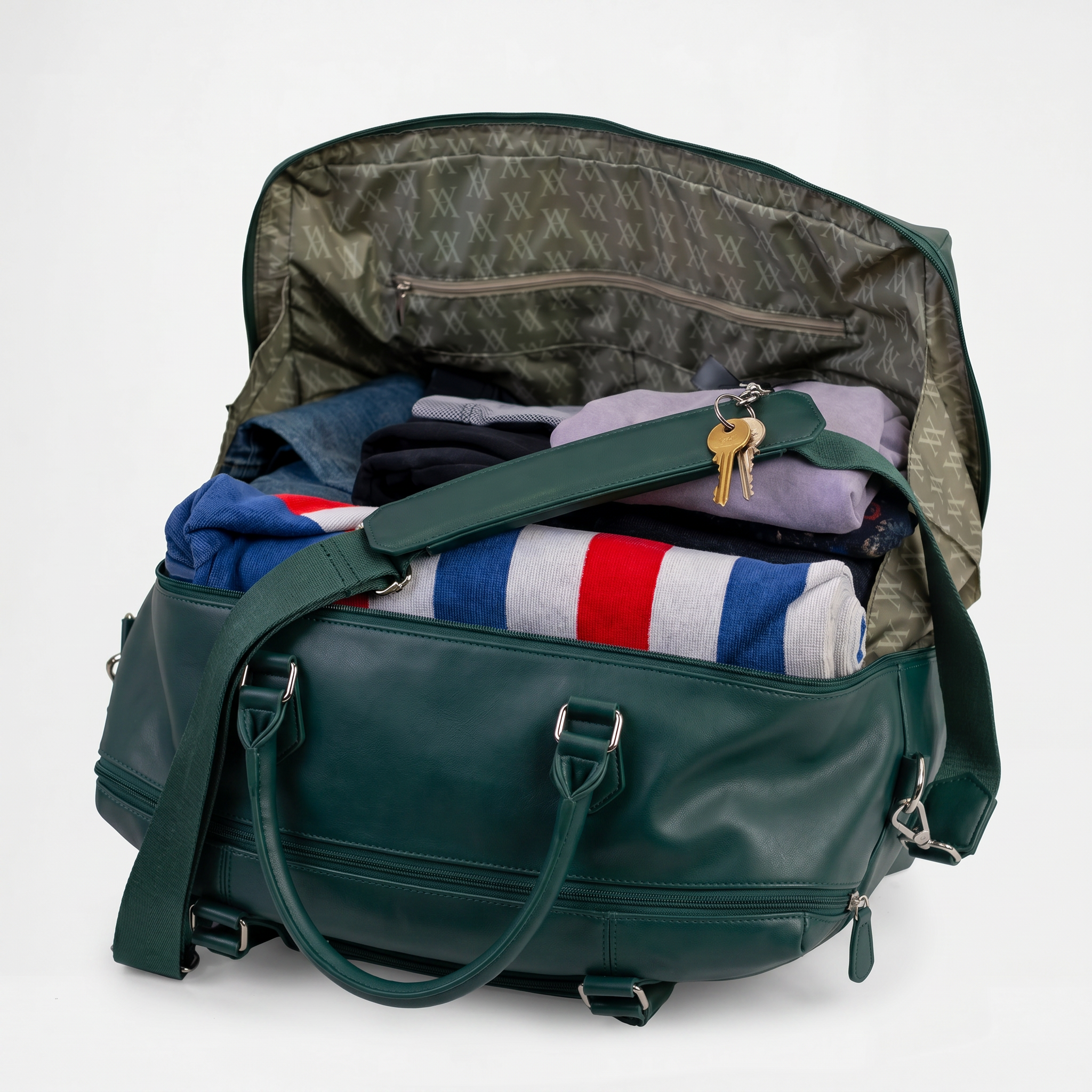 Vienna Travel Laptop Bag - Racing Green