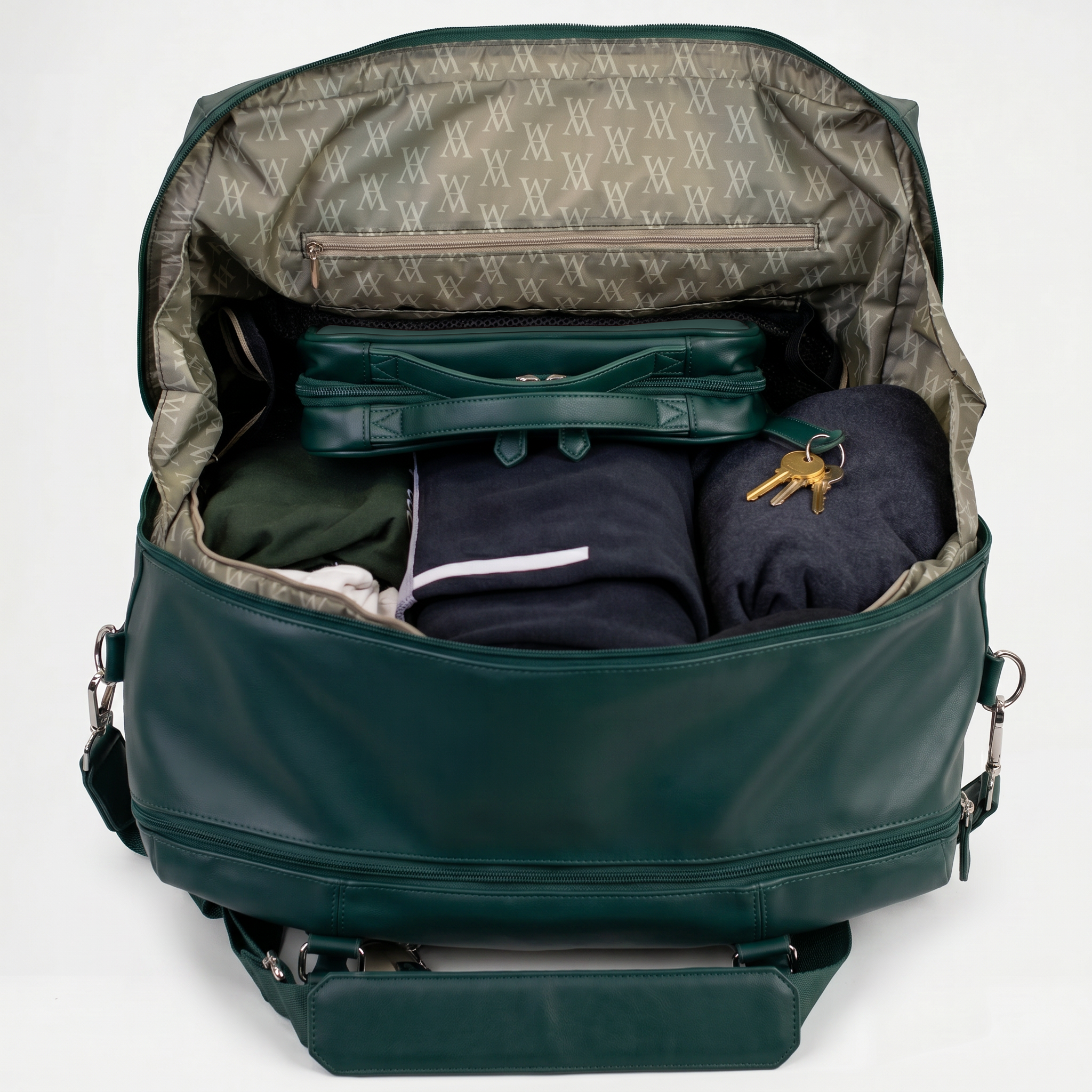 Vienna Travel Laptop Bag - Racing Green