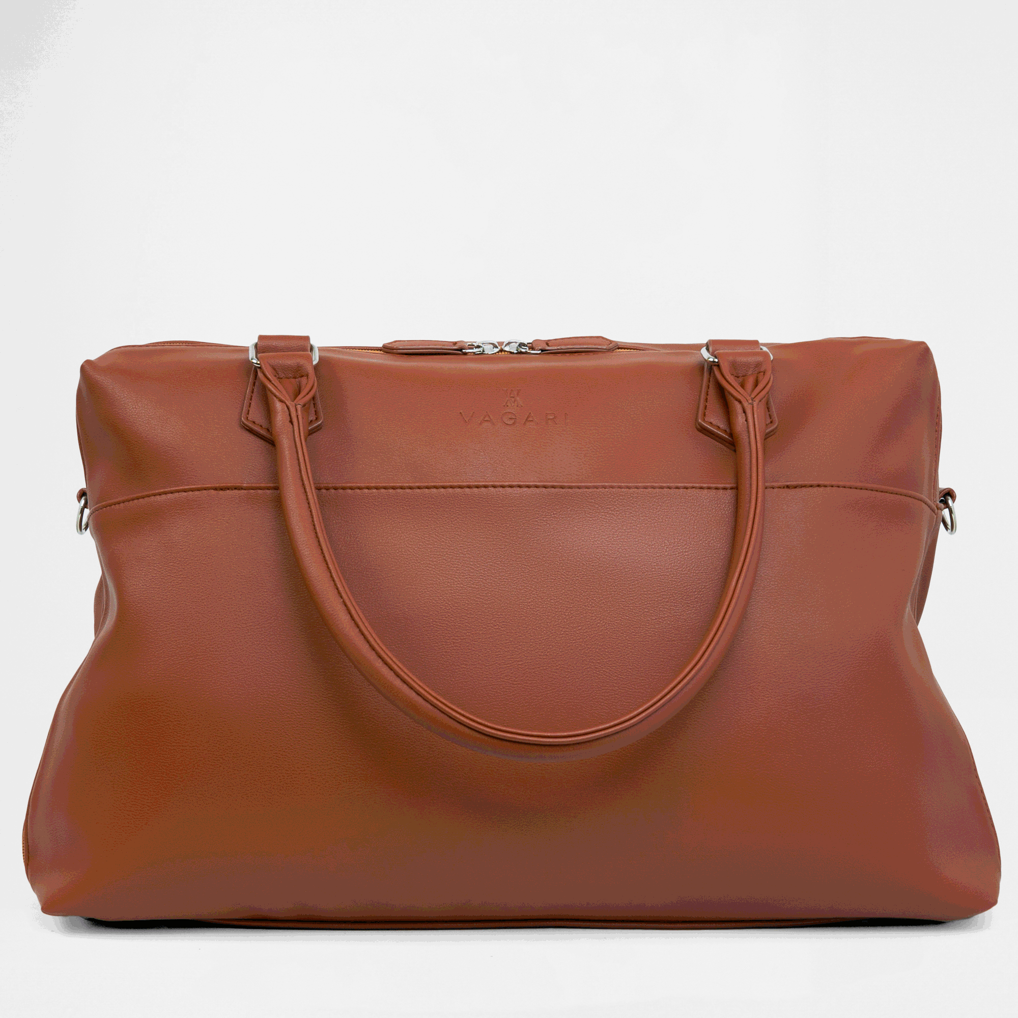 Vienna Travel Laptop Bag - Tan