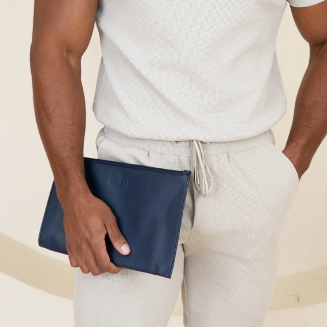 Geneva Compact Pouch - Navy