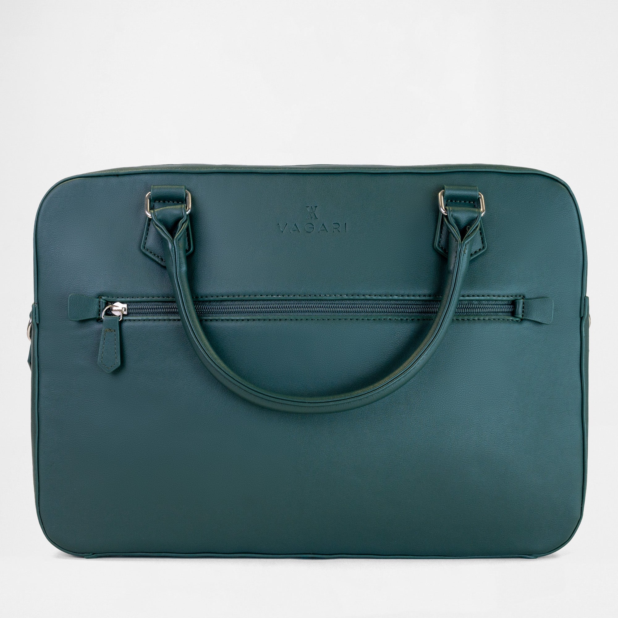 Berlin Double Laptop Bag - Racing Green