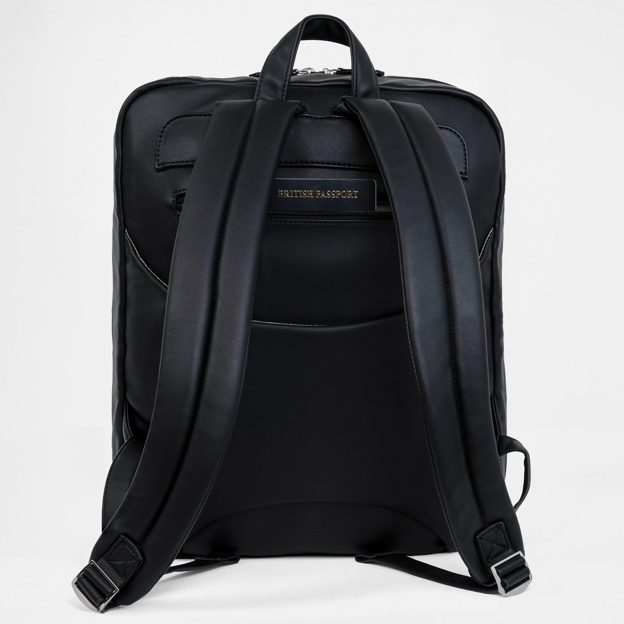 Cali Laptop Backpack - Black