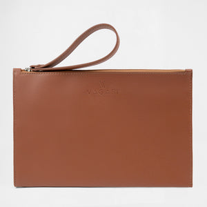 Geneva Compact Pouch - Tan
