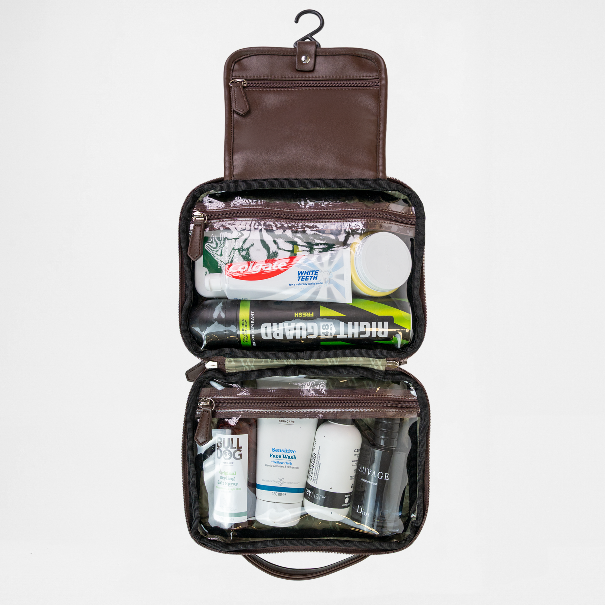 Copenhagen Toiletry Bag - Chocolate