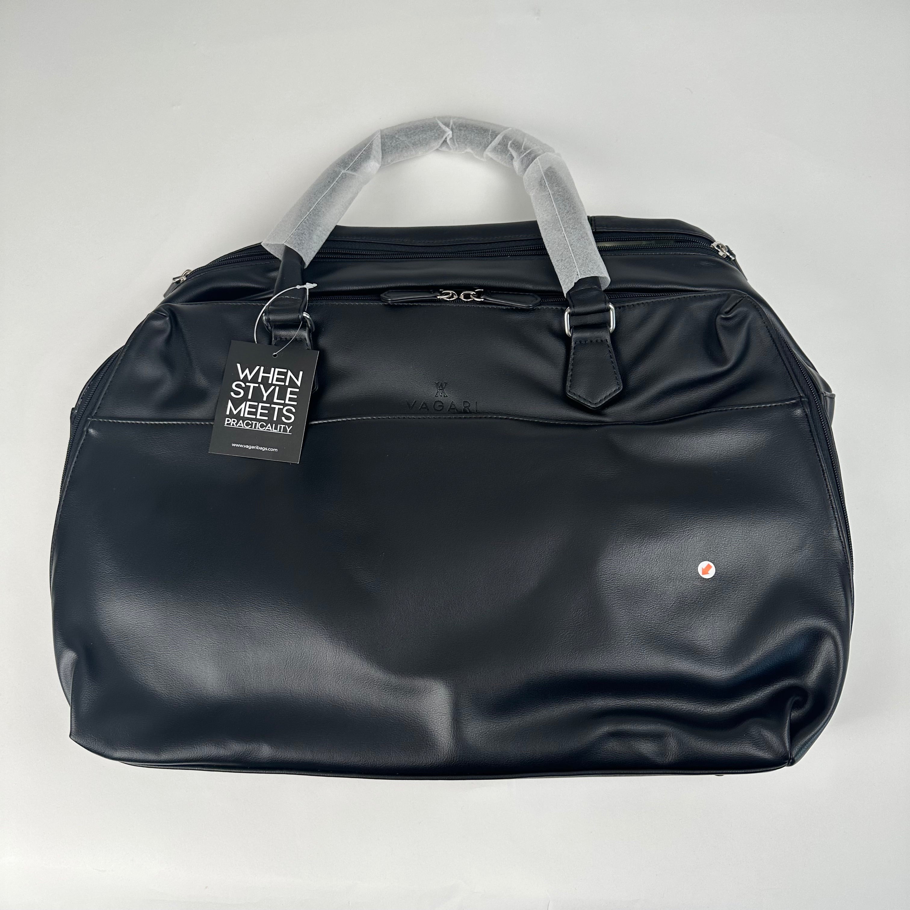 Vienna Travel Laptop Bag – Black | Factory Second