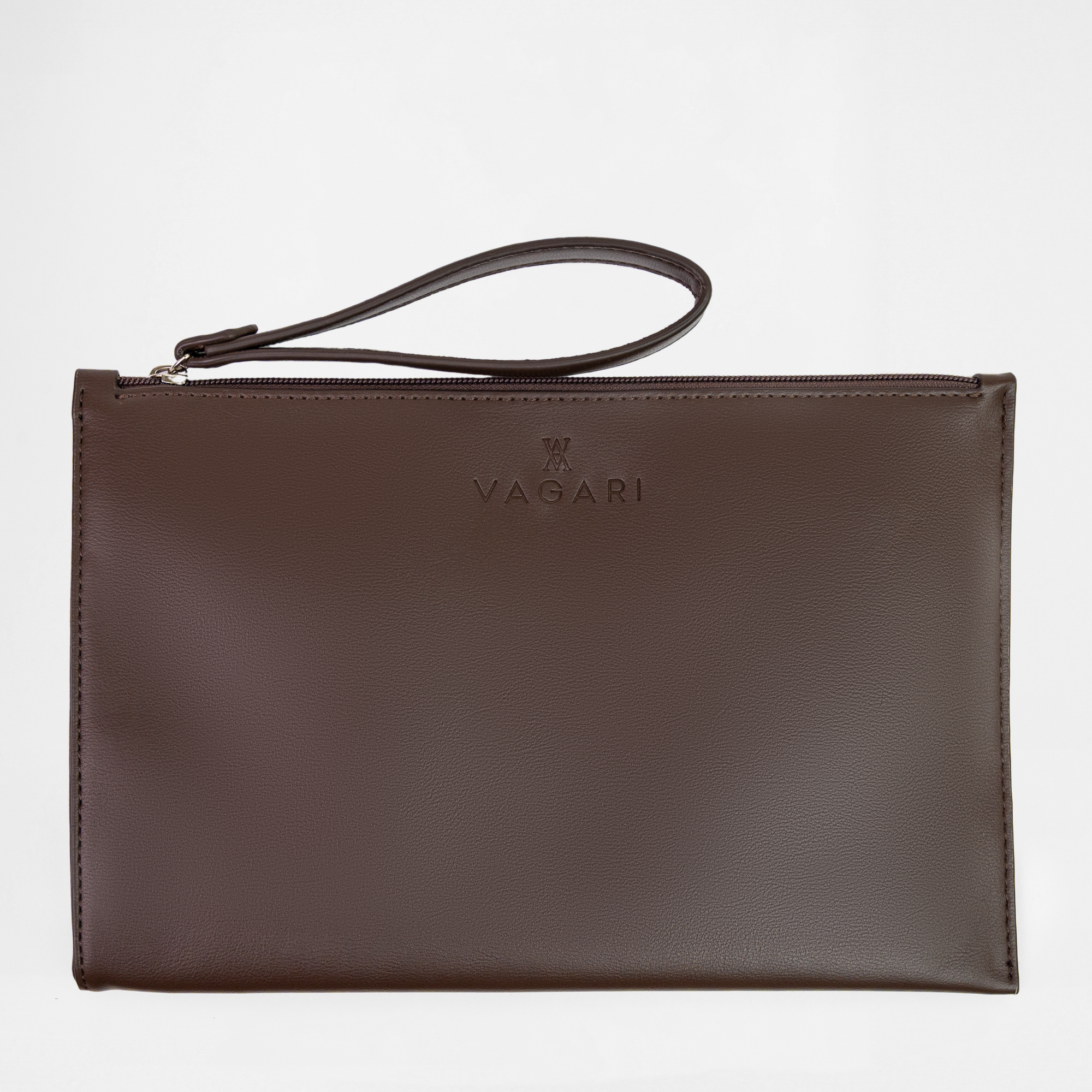 Geneva Compact Pouch - Chocolate