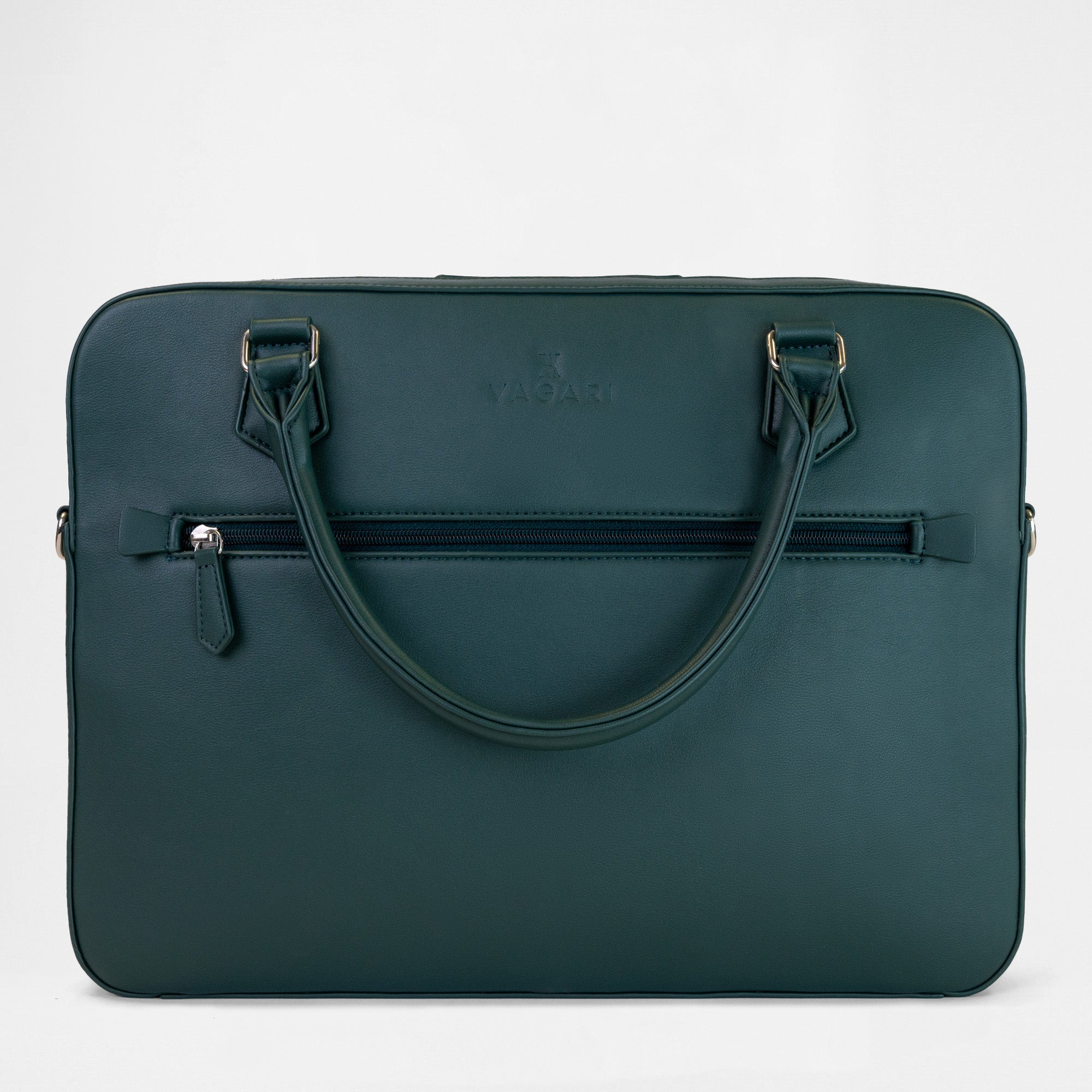 Berlin Compact Laptop Bag - Racing Green