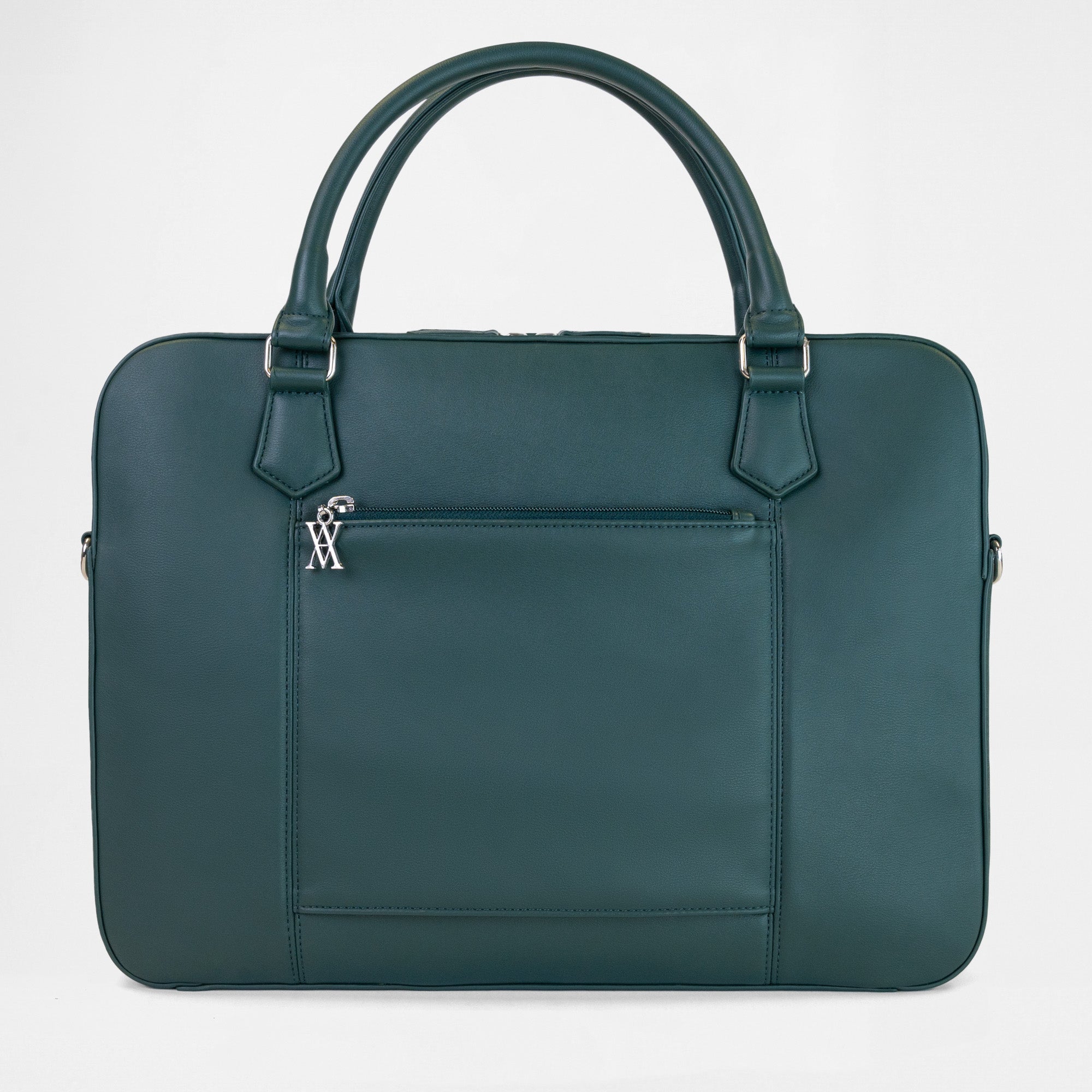 Berlin Compact Laptop Bag - Racing Green