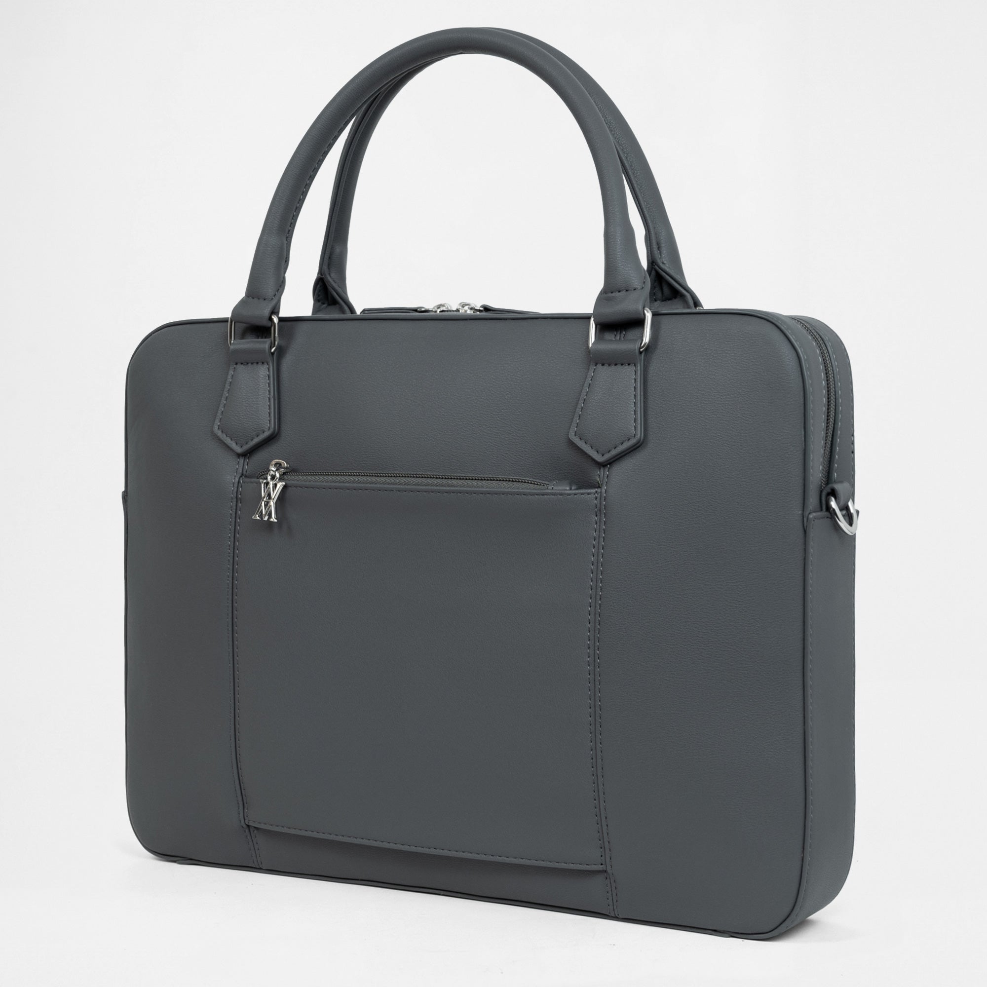 Berlin Compact Laptop Bag - Graphite