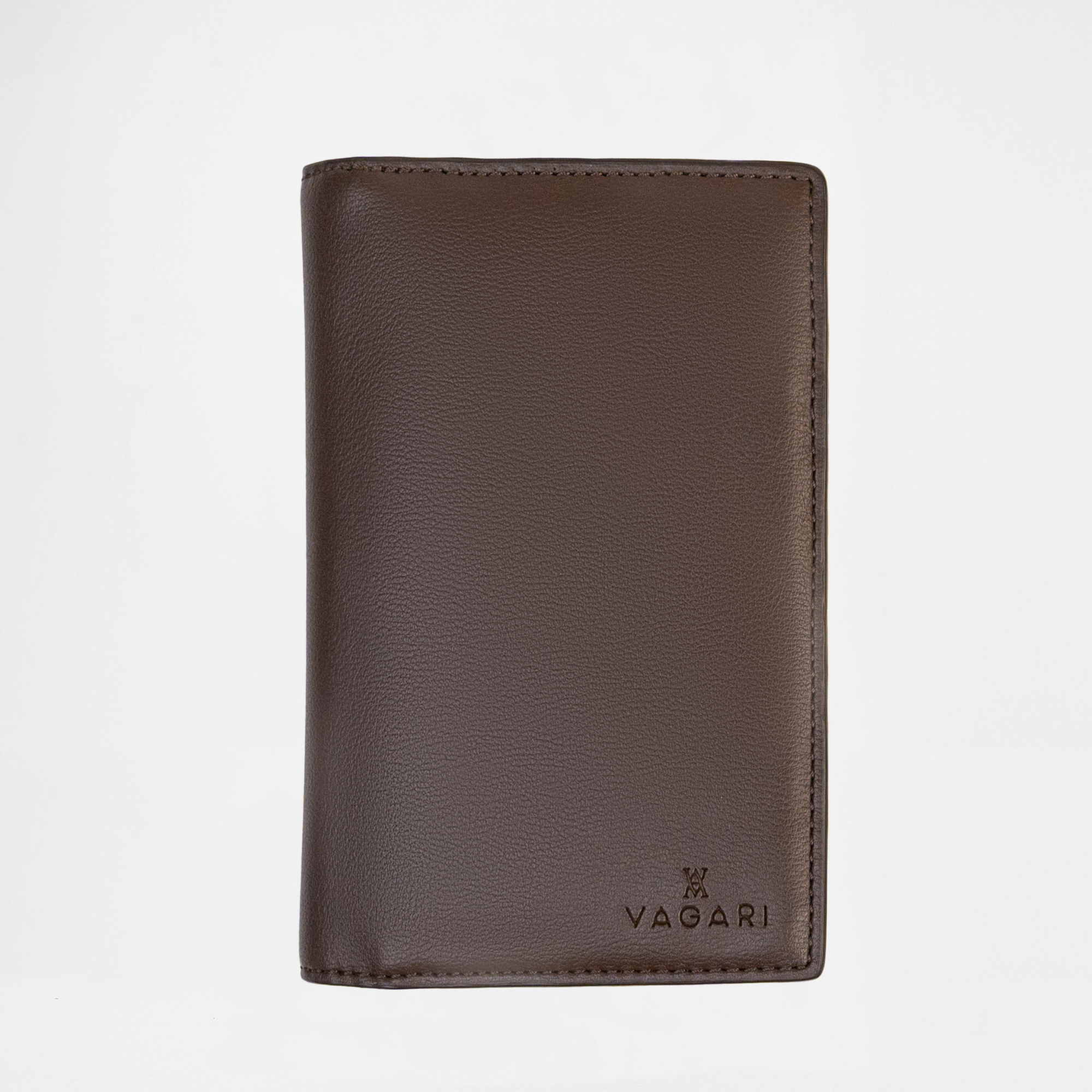 Monaco Passport Wallet (RFID Protected) - Chocolate