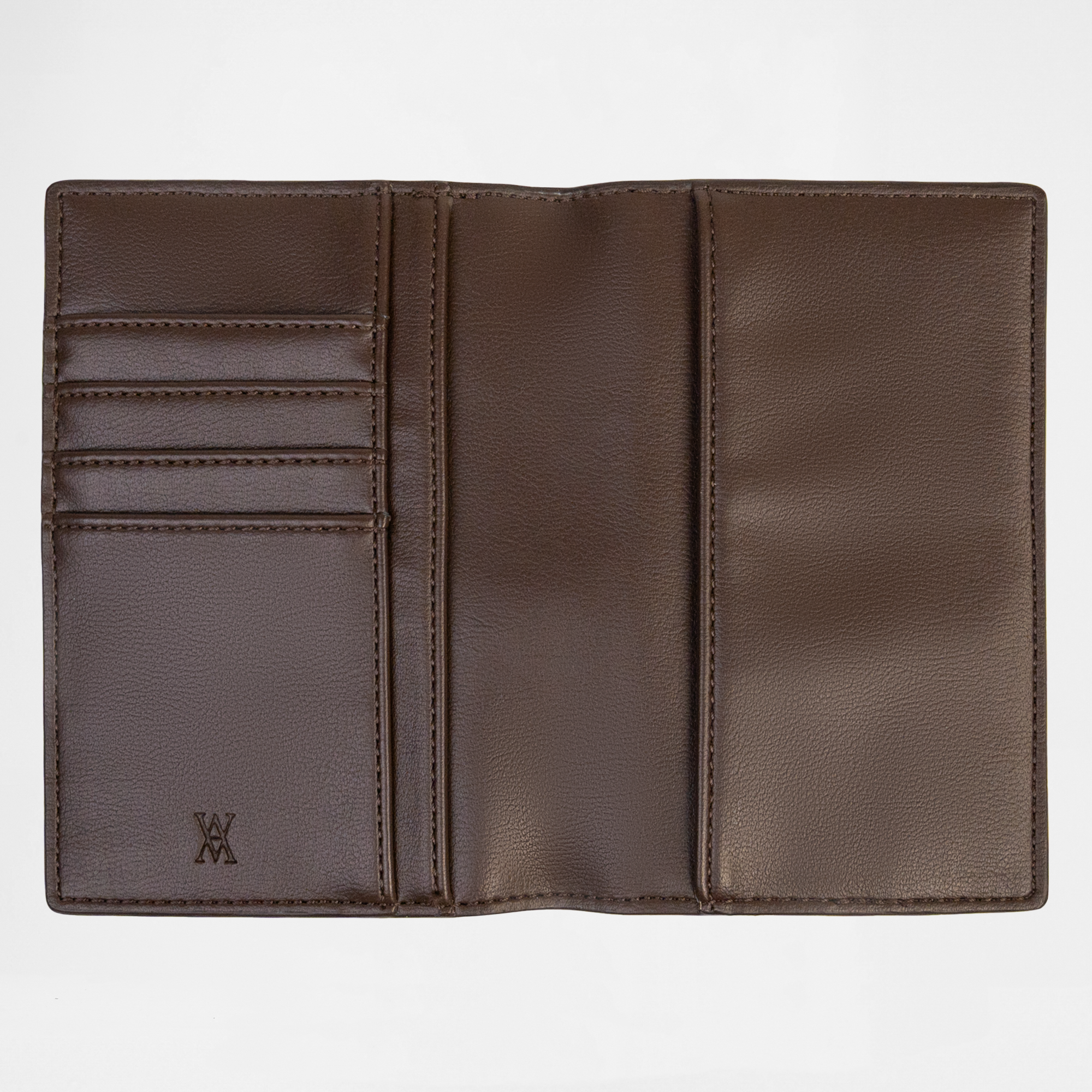 Monaco Passport Wallet (RFID Protected) - Chocolate