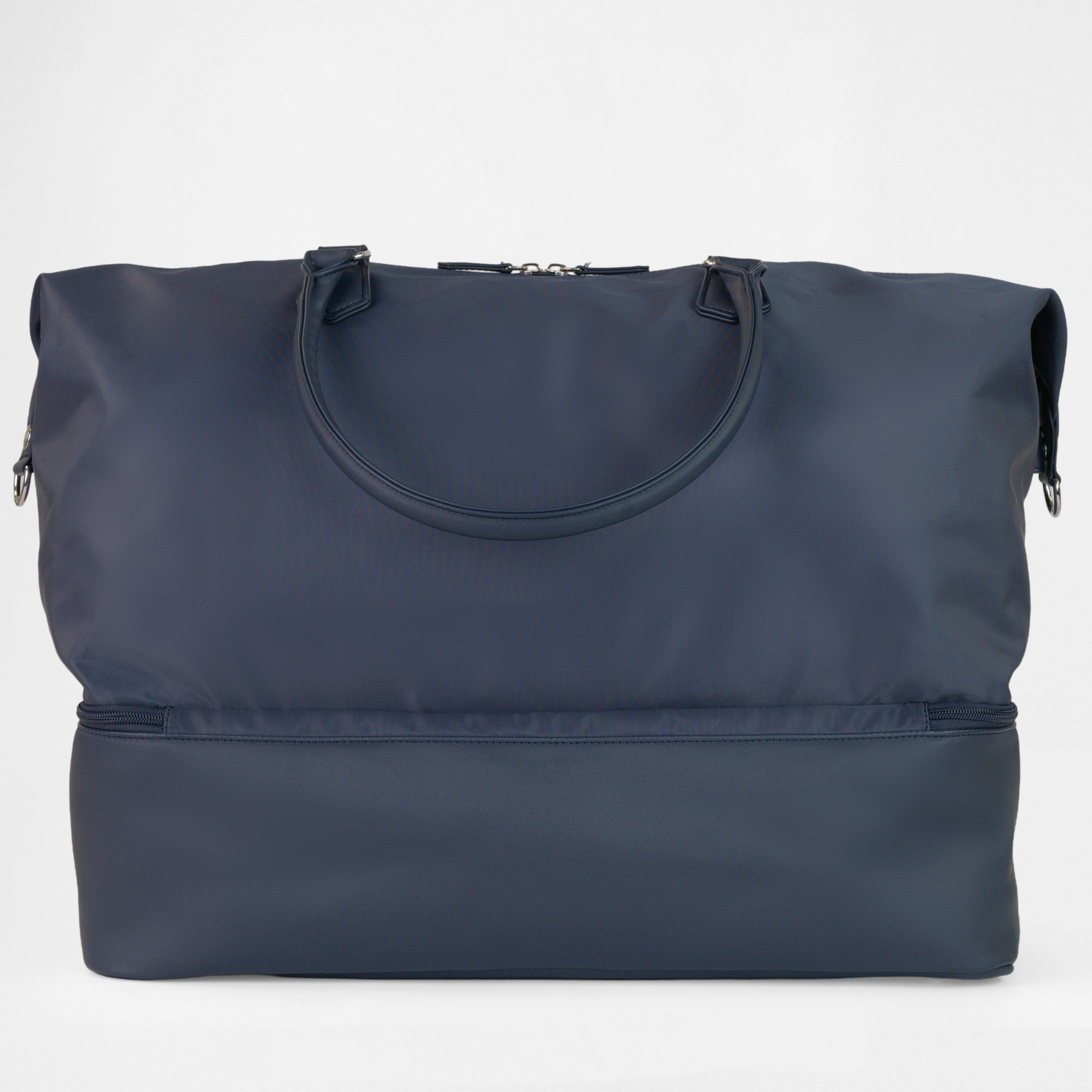 Back view of the Athens Gym Bag in Navy, athletic design