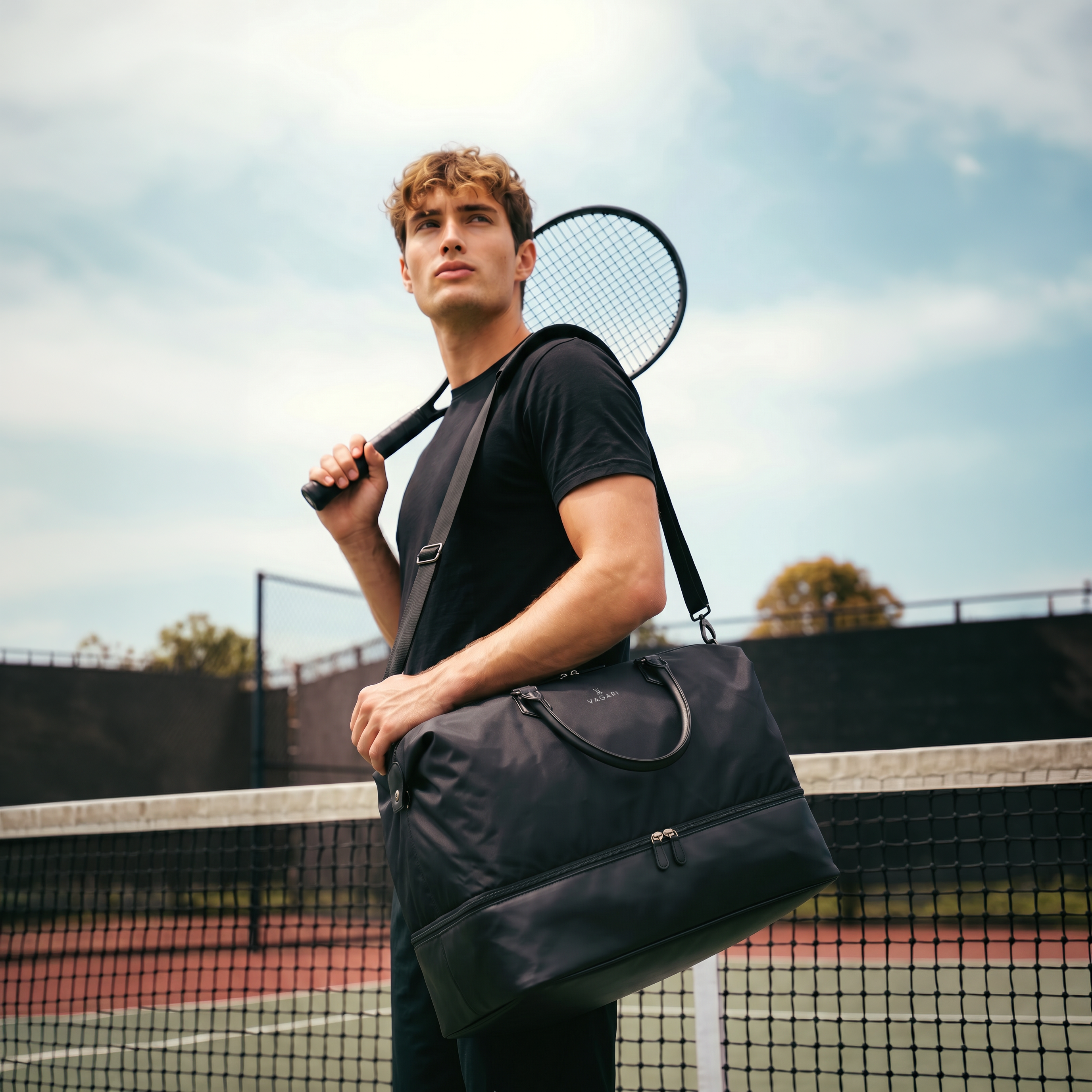 Athens Gym Bag - Black