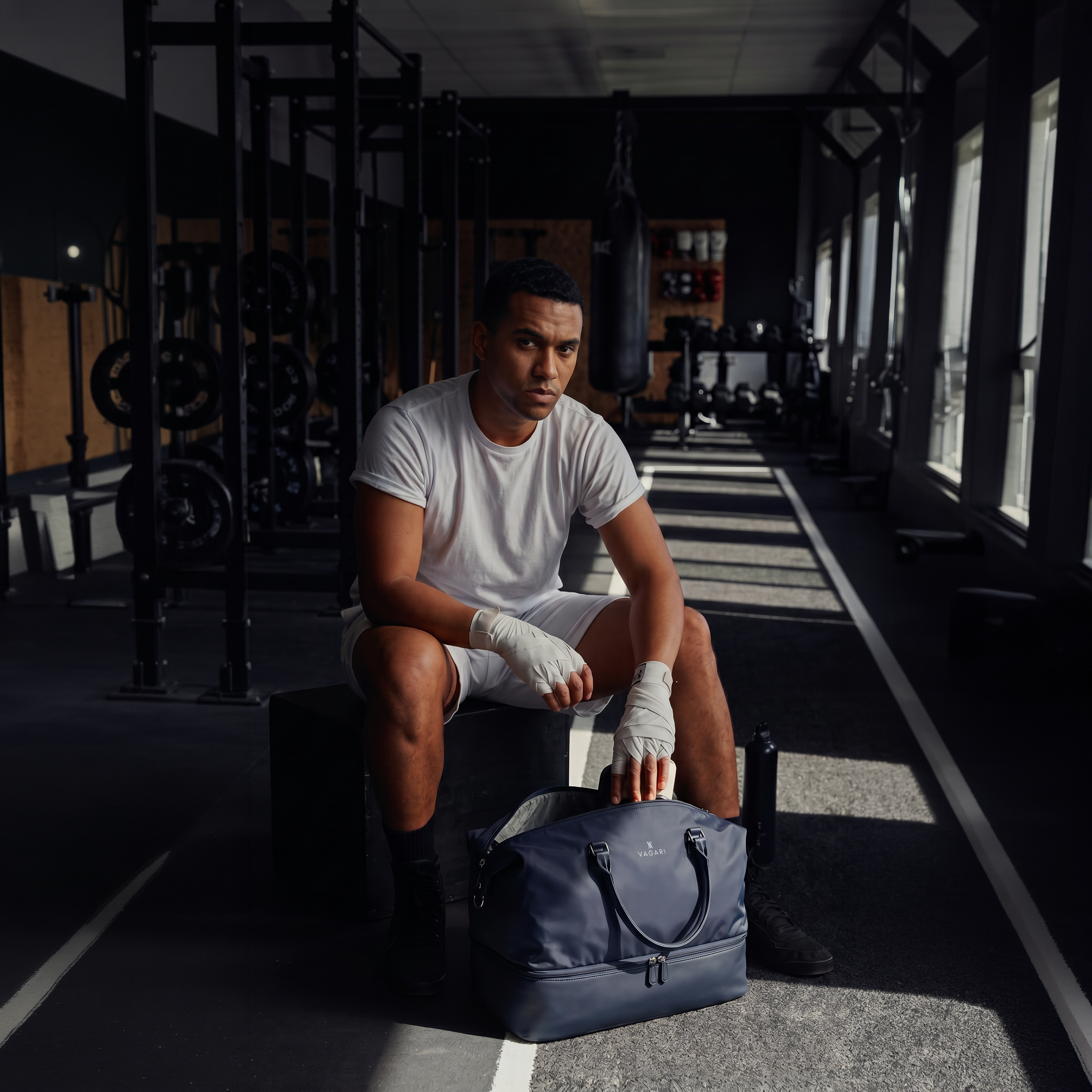 Athens Gym Bag - Navy
