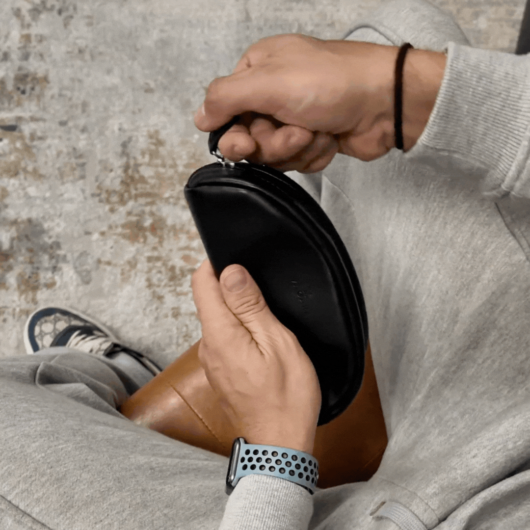 Oslo Glasses Case - Black