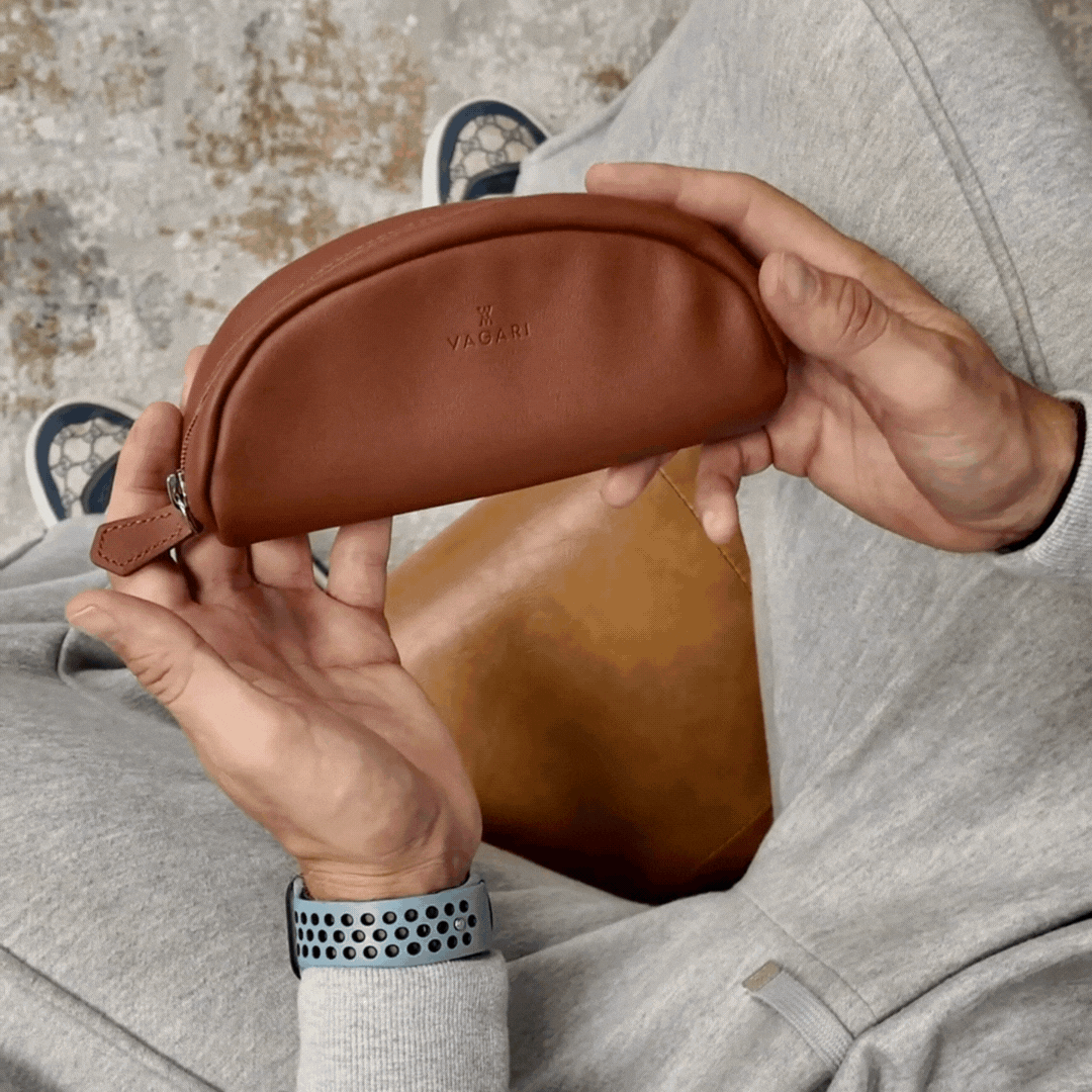Oslo Glasses Case - Tan