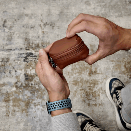Memphis Earbud Case - Tan