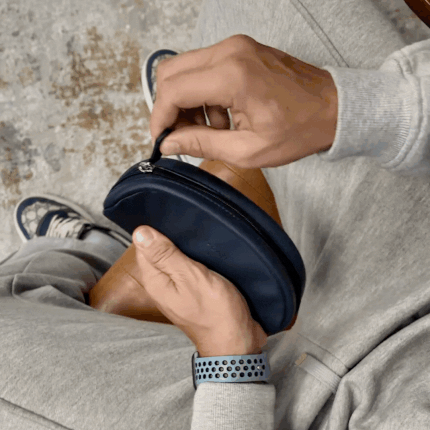 Oslo Glasses Case - Navy